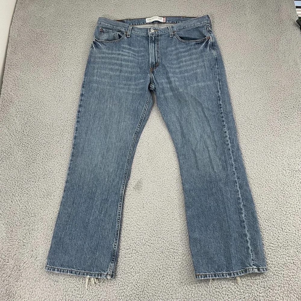 Levi's 527 Jeans Men 38x30 Medium Wash Low Bootcut Cowboy Rodeo Denim